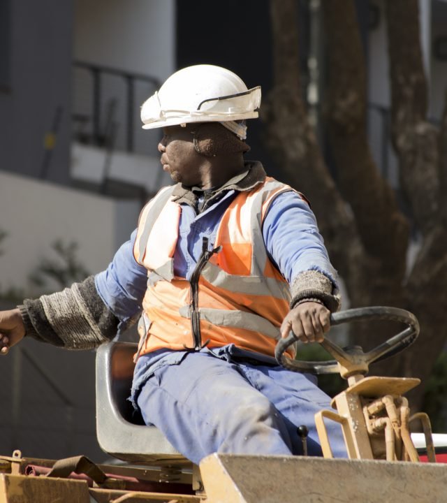south african construction site progress in rosebank johannesburg